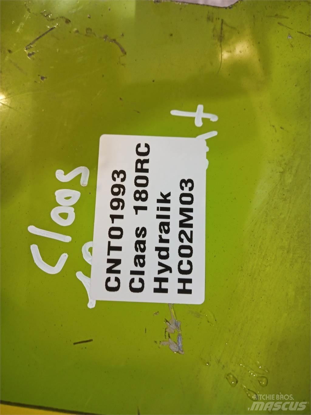 CLAAS 180 RC Детали гидравлической системы