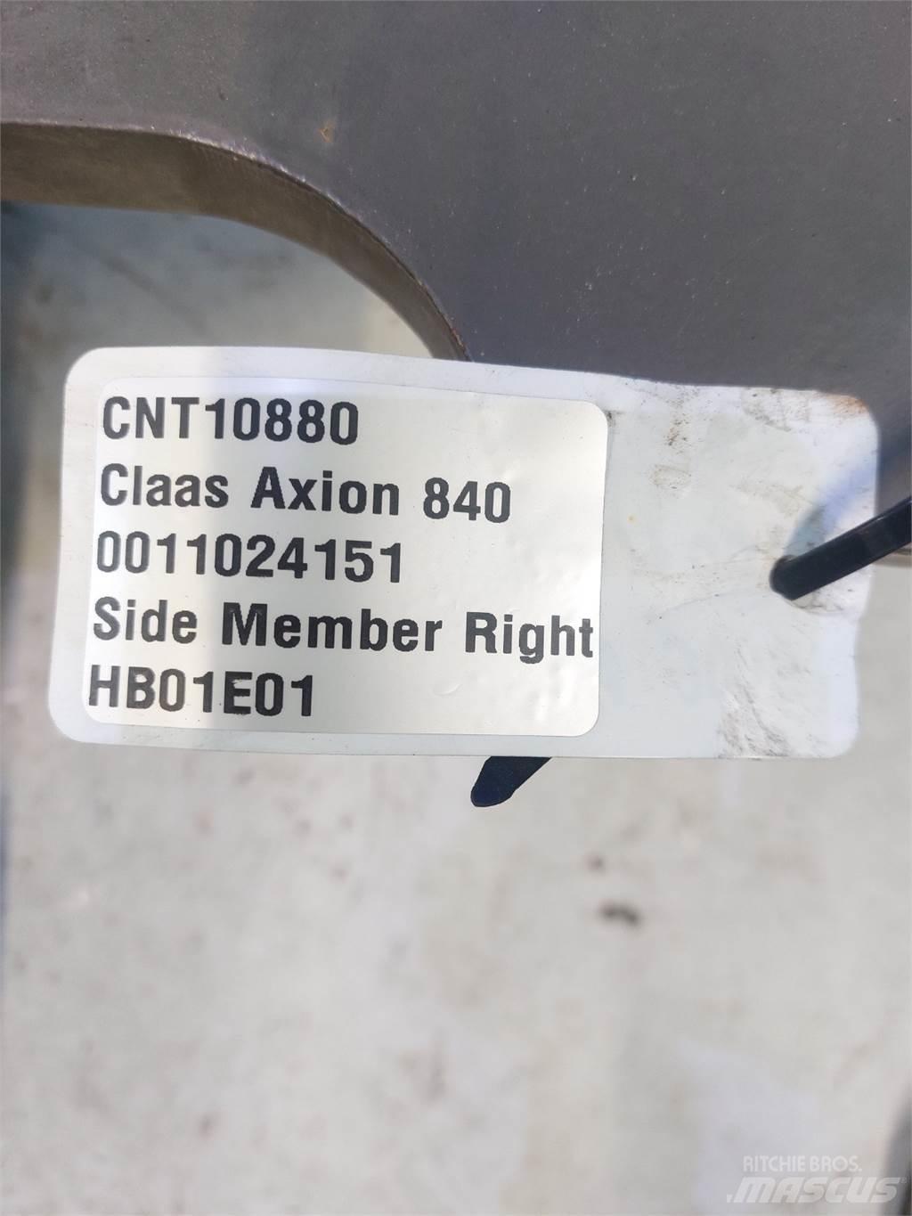 CLAAS Axion 840 Навесное оборудование и запчасти