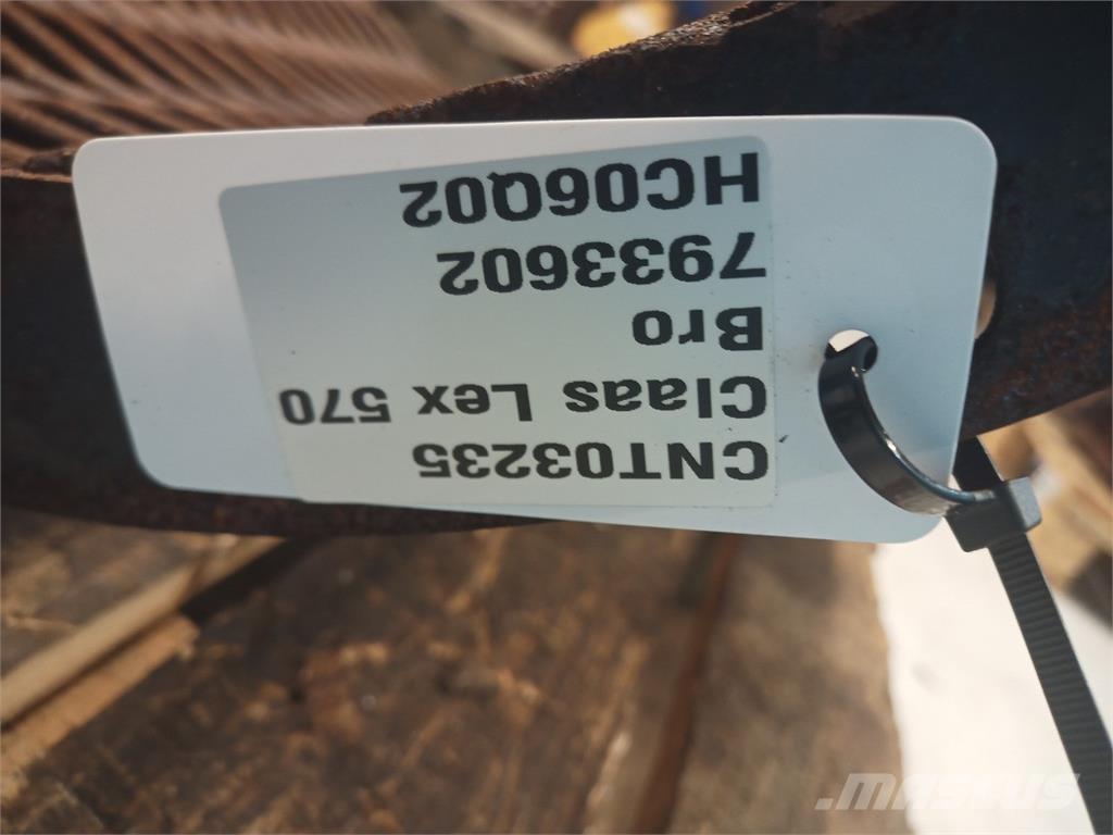 CLAAS Lexion 570 Компоненты для зерноуборочных комбайнов