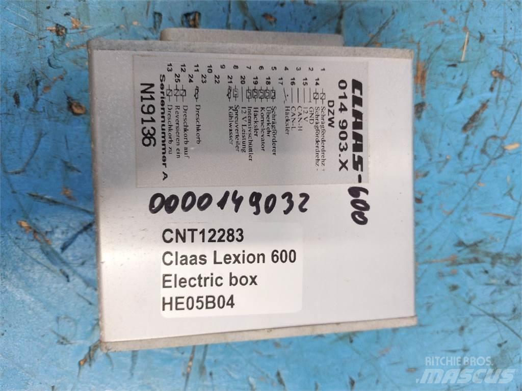 CLAAS Lexion 600 Электронные блоки