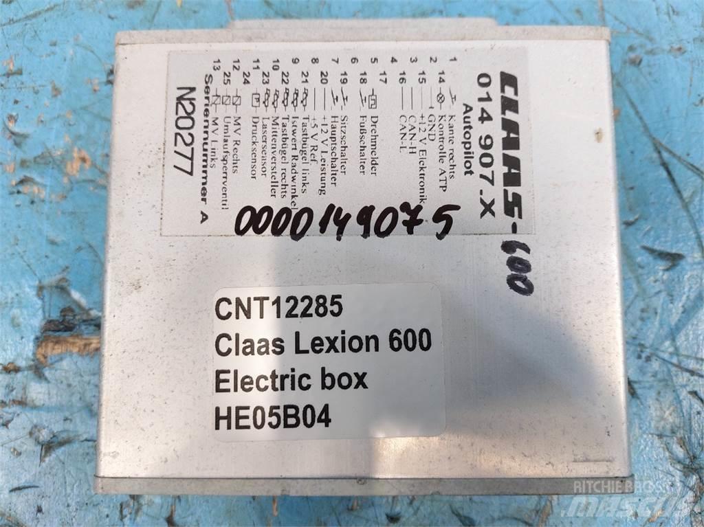 CLAAS Lexion 600 Электронные блоки