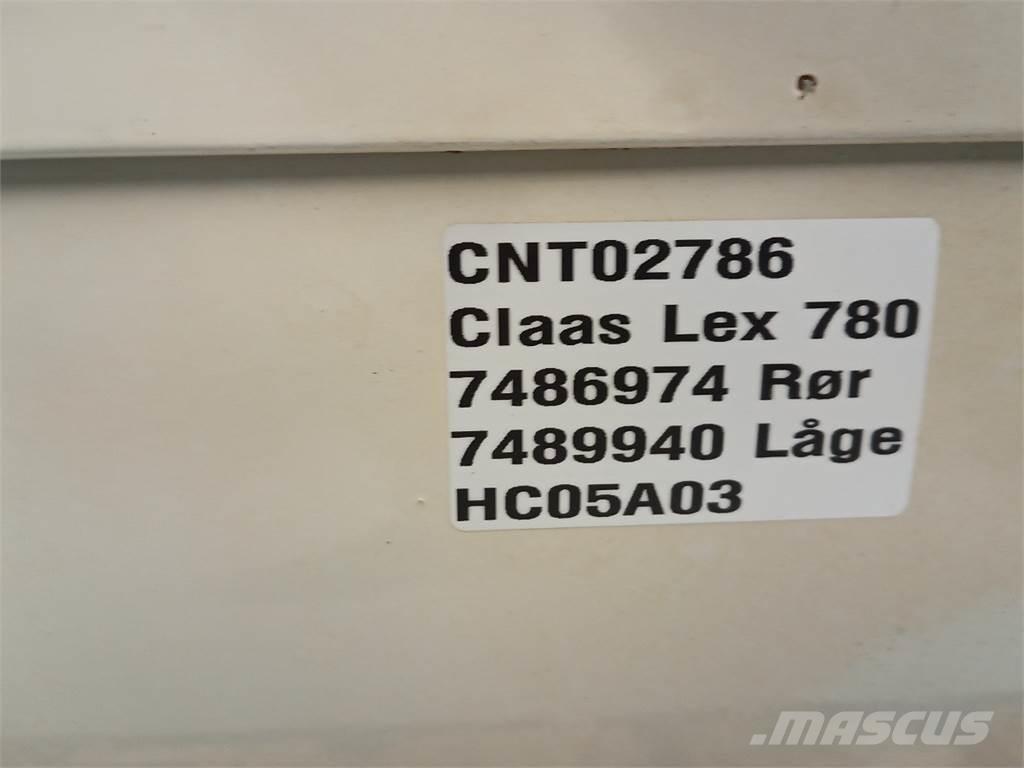CLAAS Lexion 780 Компоненты для зерноуборочных комбайнов
