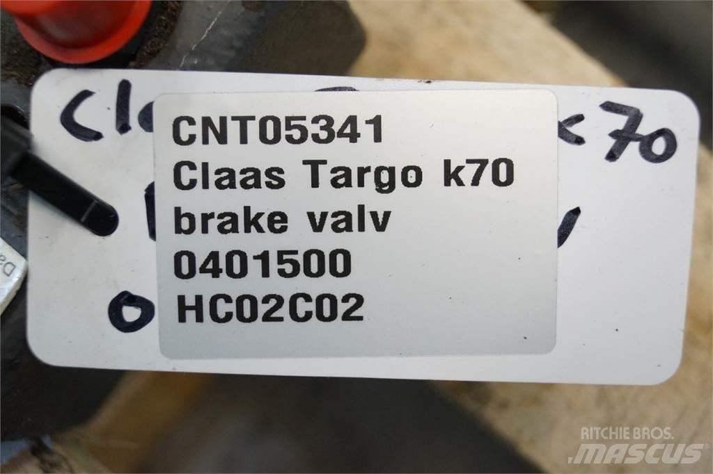 CLAAS Targo K70 Гидравлическая система
