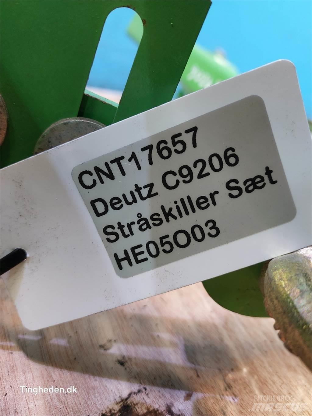 Deutz C9206 Компоненты для зерноуборочных комбайнов