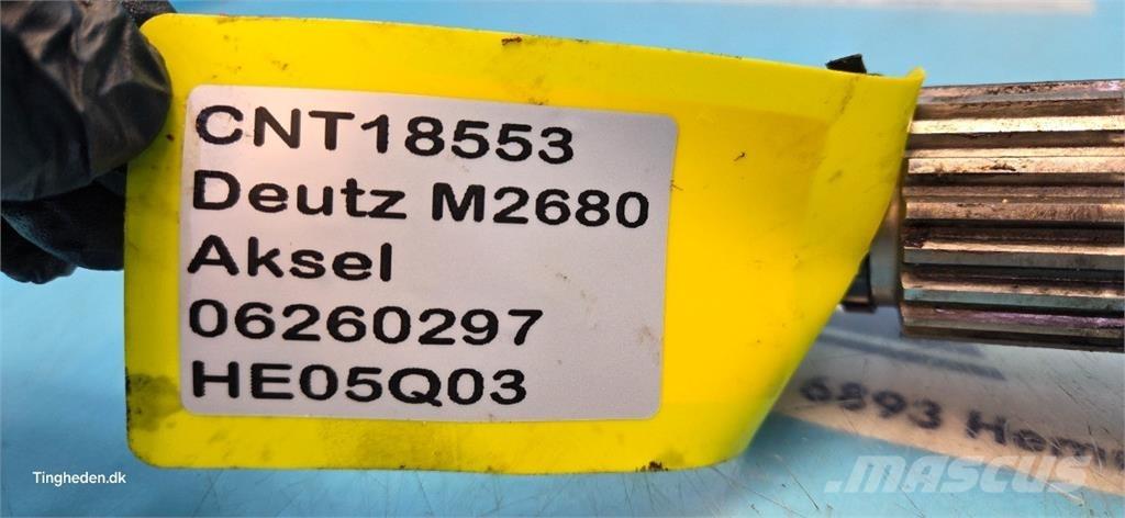 Deutz M2680 Трансмиссии