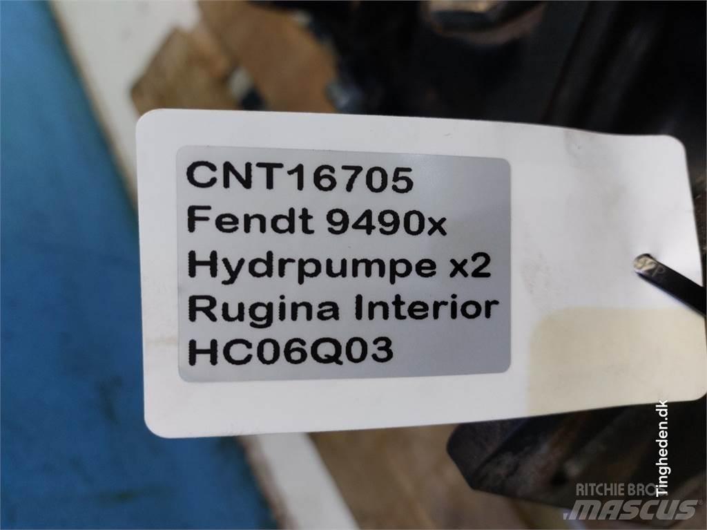 Fendt 9490X Детали гидравлической системы