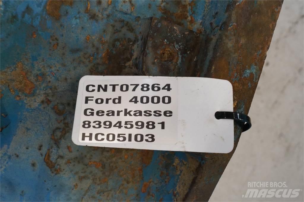 Ford 4000 Трансмиссии