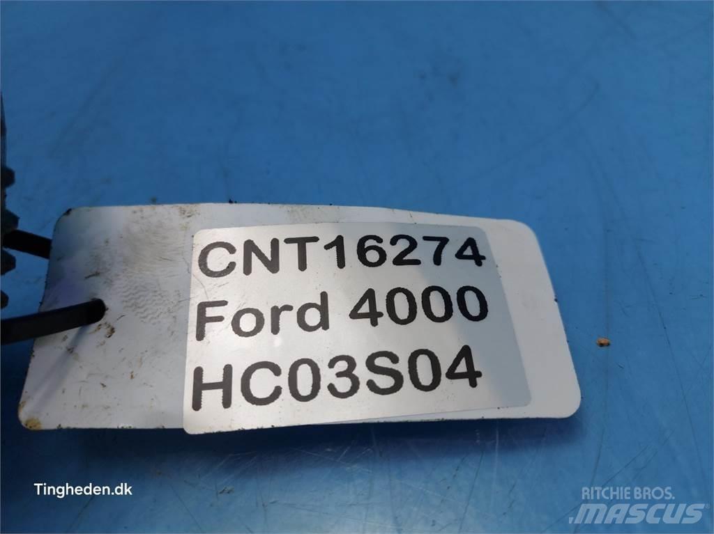 Ford 4000 Трансмиссии