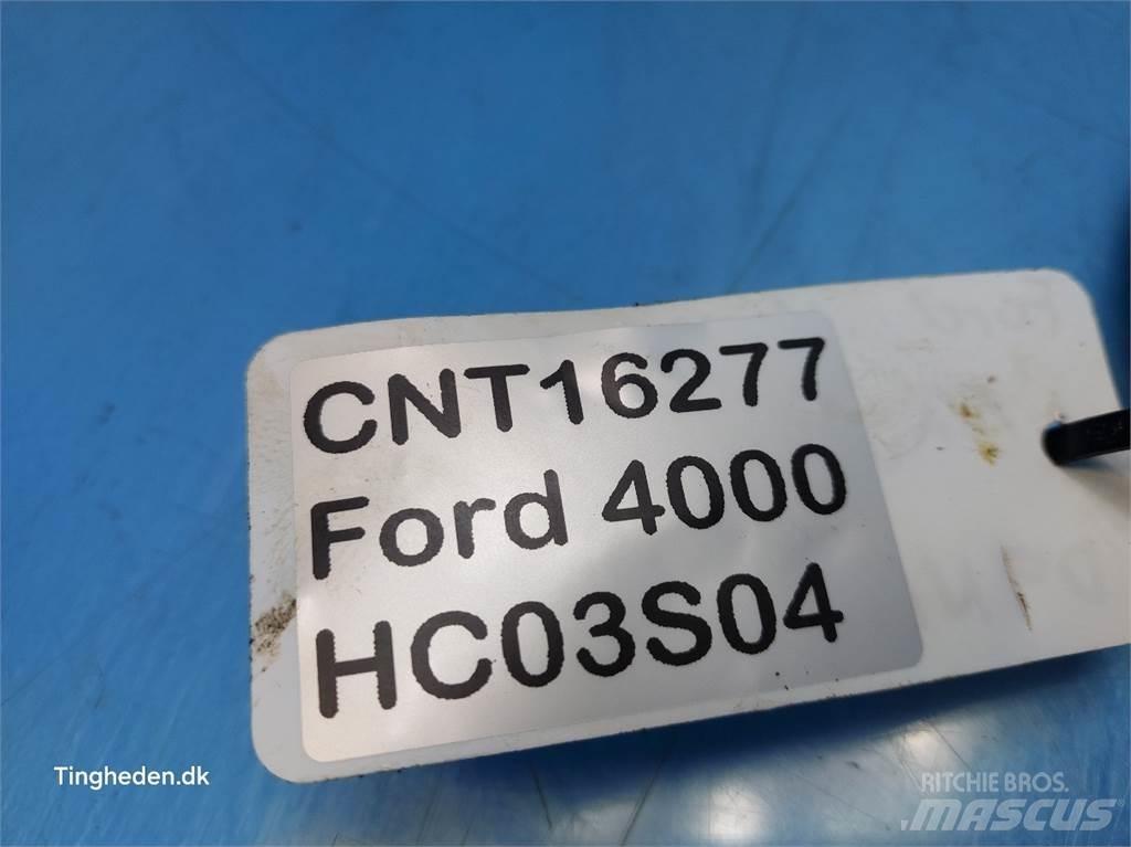 Ford 4000 Трансмиссии