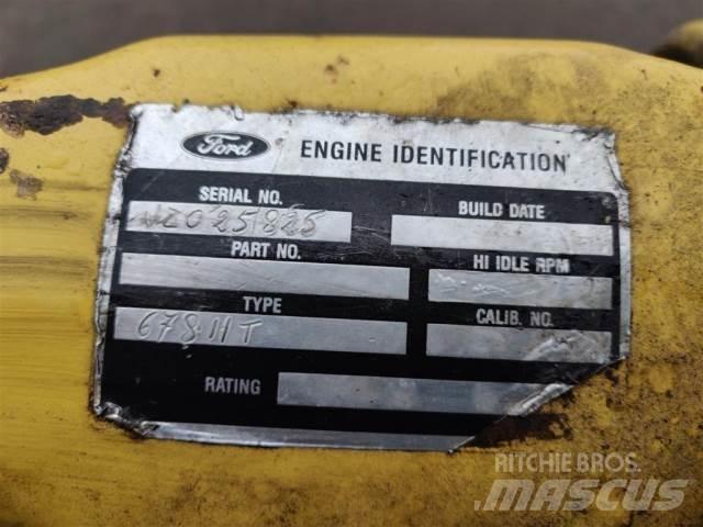 Ford 678HT Двигатели