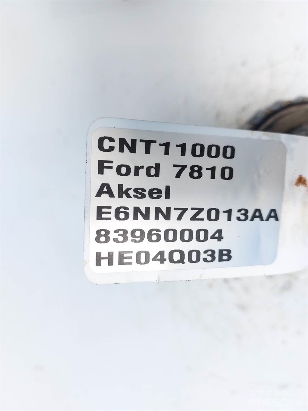 Ford 7810 Трансмиссии