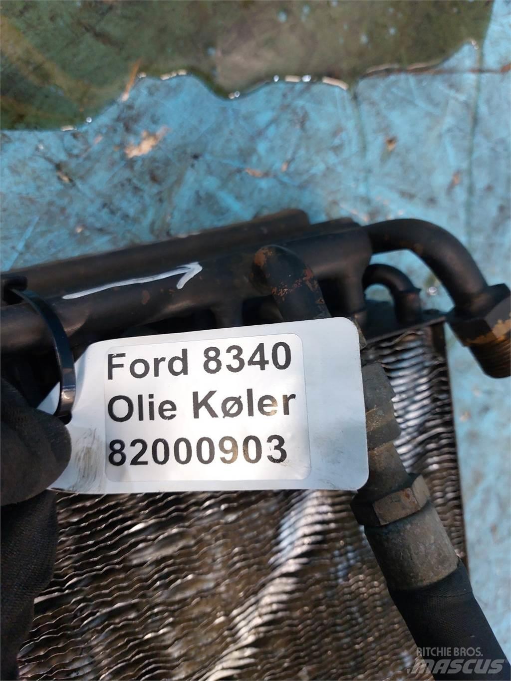 Ford 8340 Радиаторы