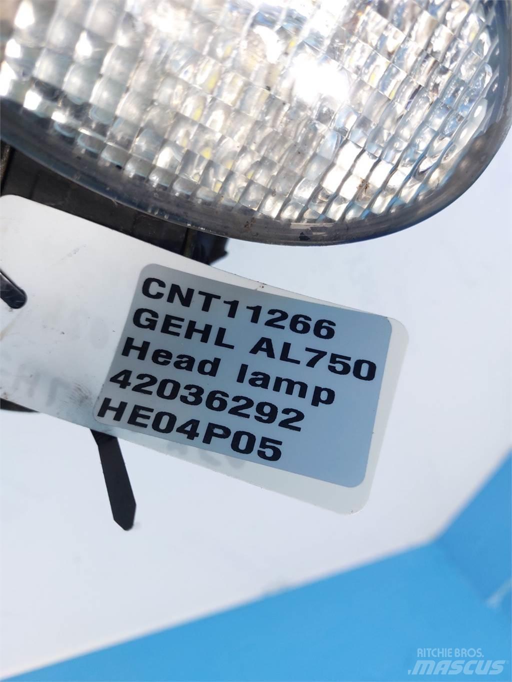 Gehl AL750 Электронные блоки