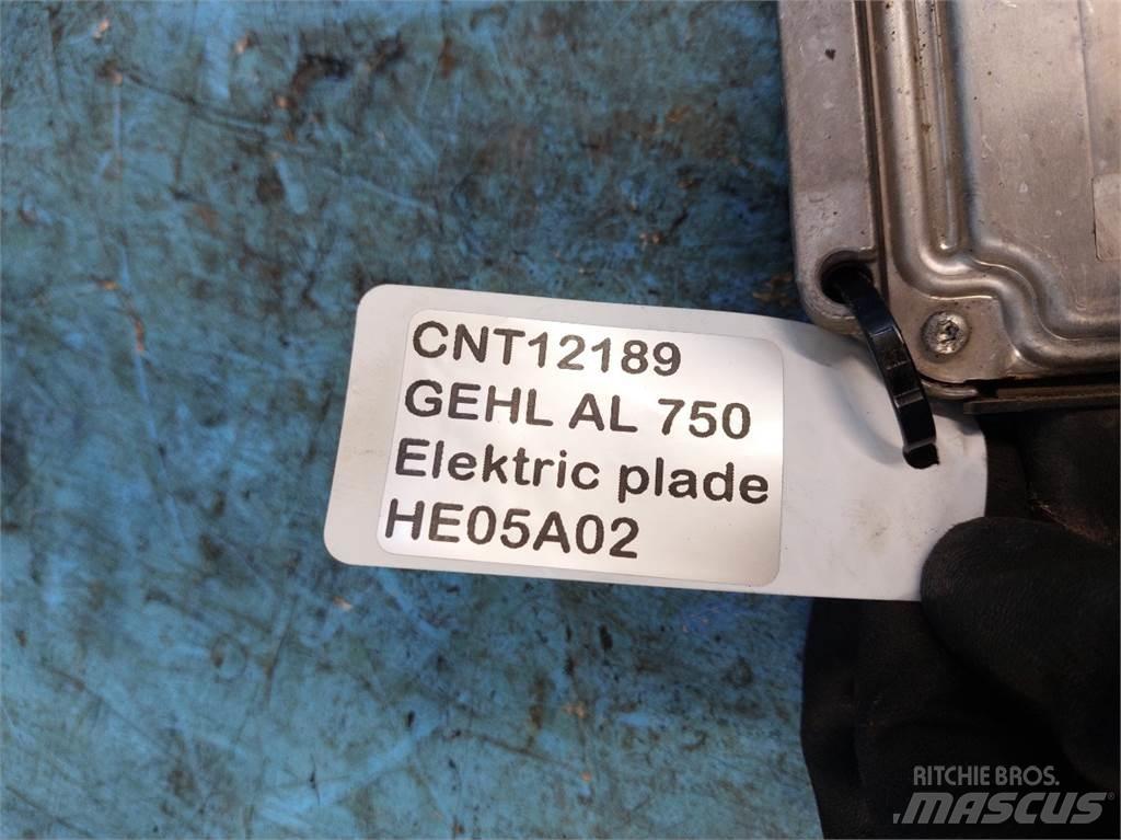 Gehl AL750 Электронные блоки