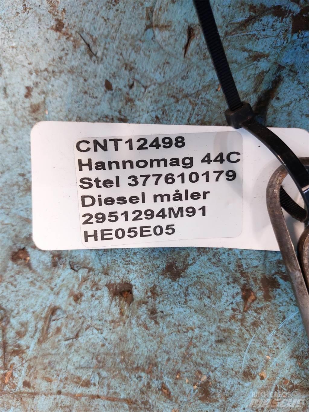  Hannonag 44C Компоненты строительной техники