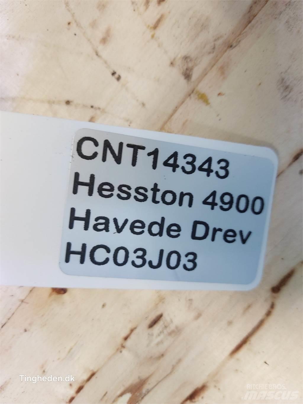 Hesston 4900 Трансмиссии и КПП