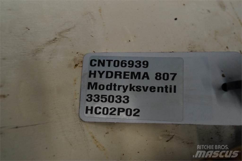 Hydrema 807 Гидравлическая система