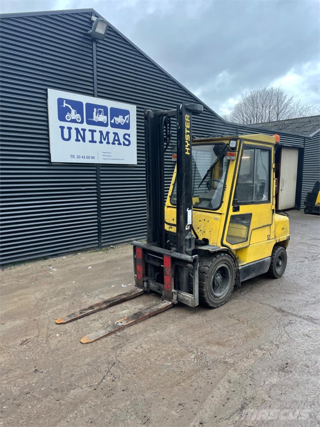 Hyster H2.50XL Газовые погрузчики