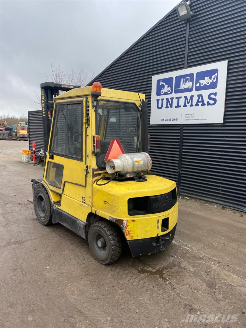 Hyster H2.50XL Газовые погрузчики