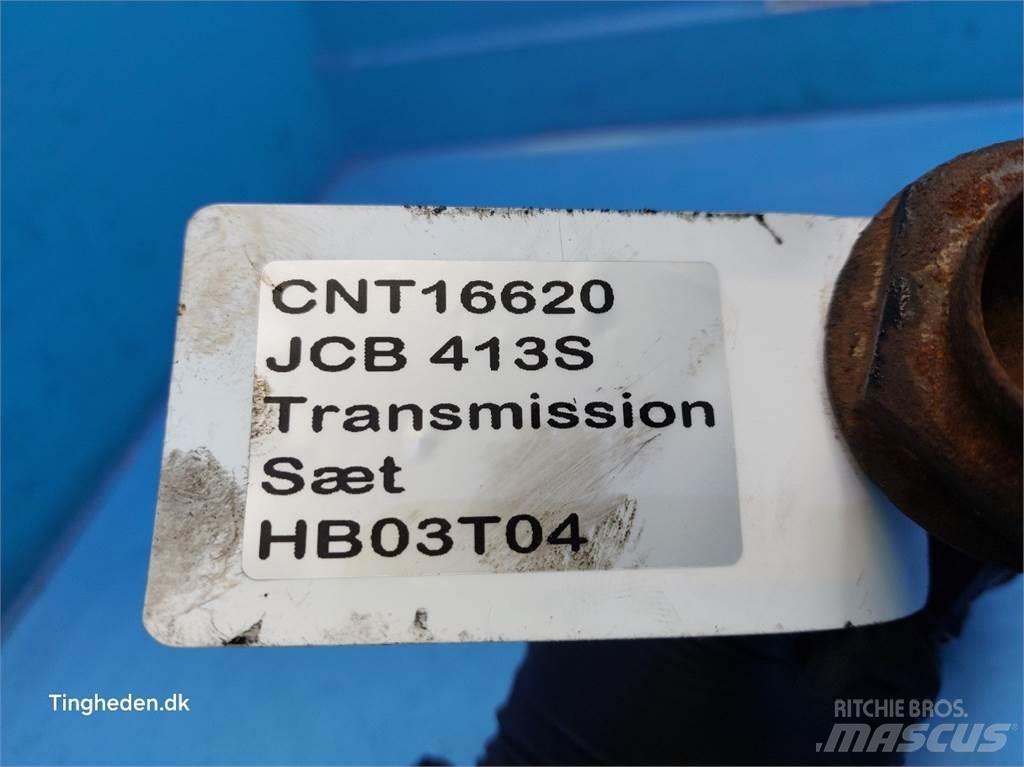 JCB 413S Трансмиссии и КПП