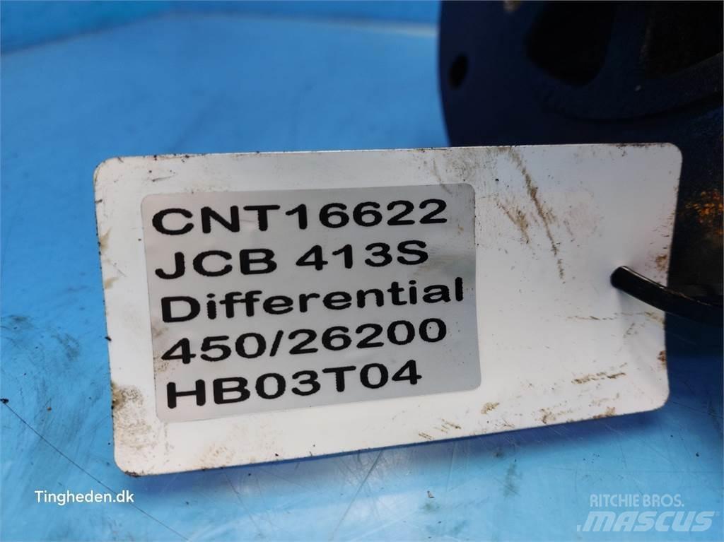 JCB 413S Трансмиссии и КПП