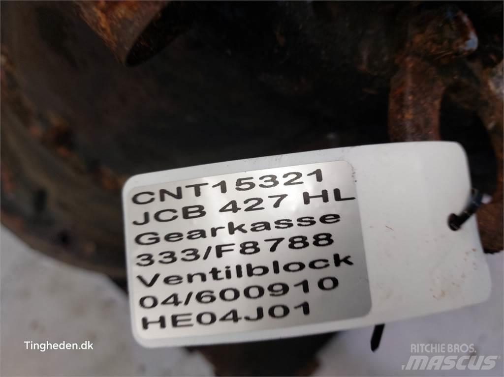 JCB 427 HL Трансмиссии и КПП