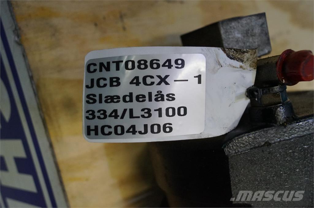 JCB 4CX Гидравлическая система
