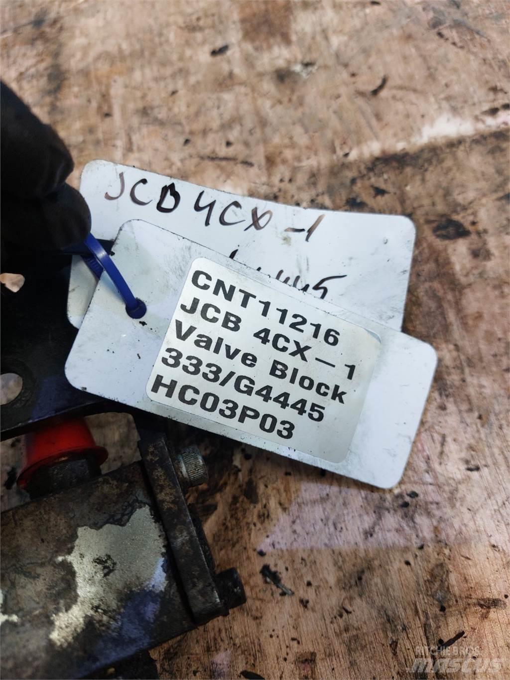 JCB 4CX Гидравлическая система