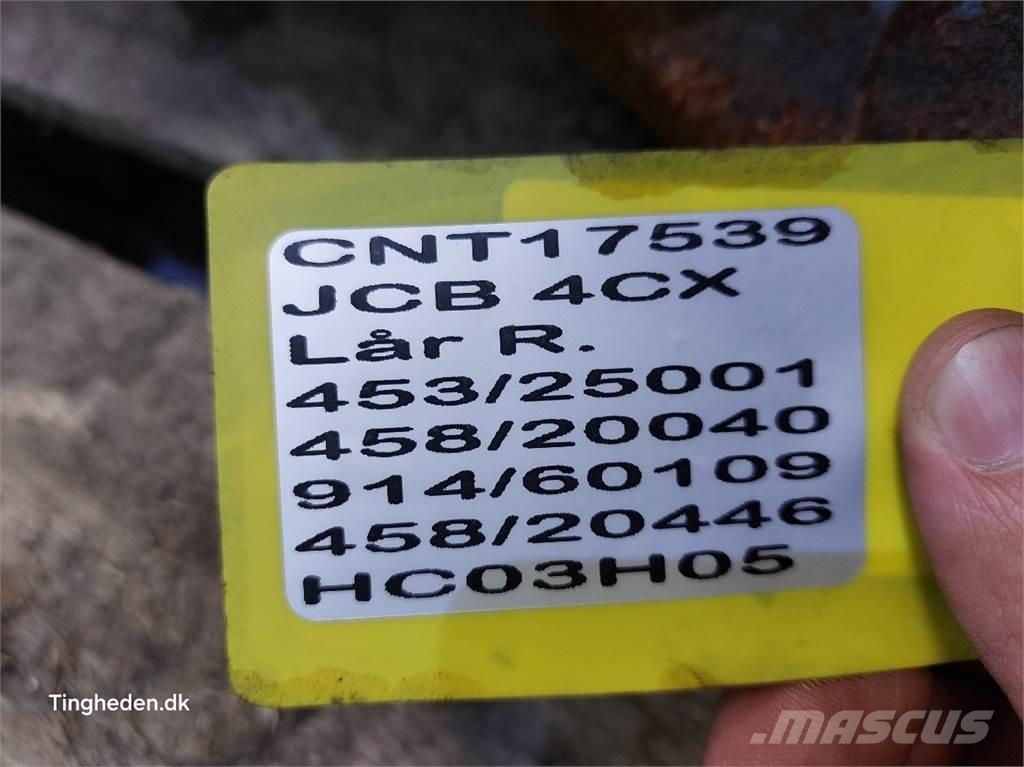 JCB 4CX Оси