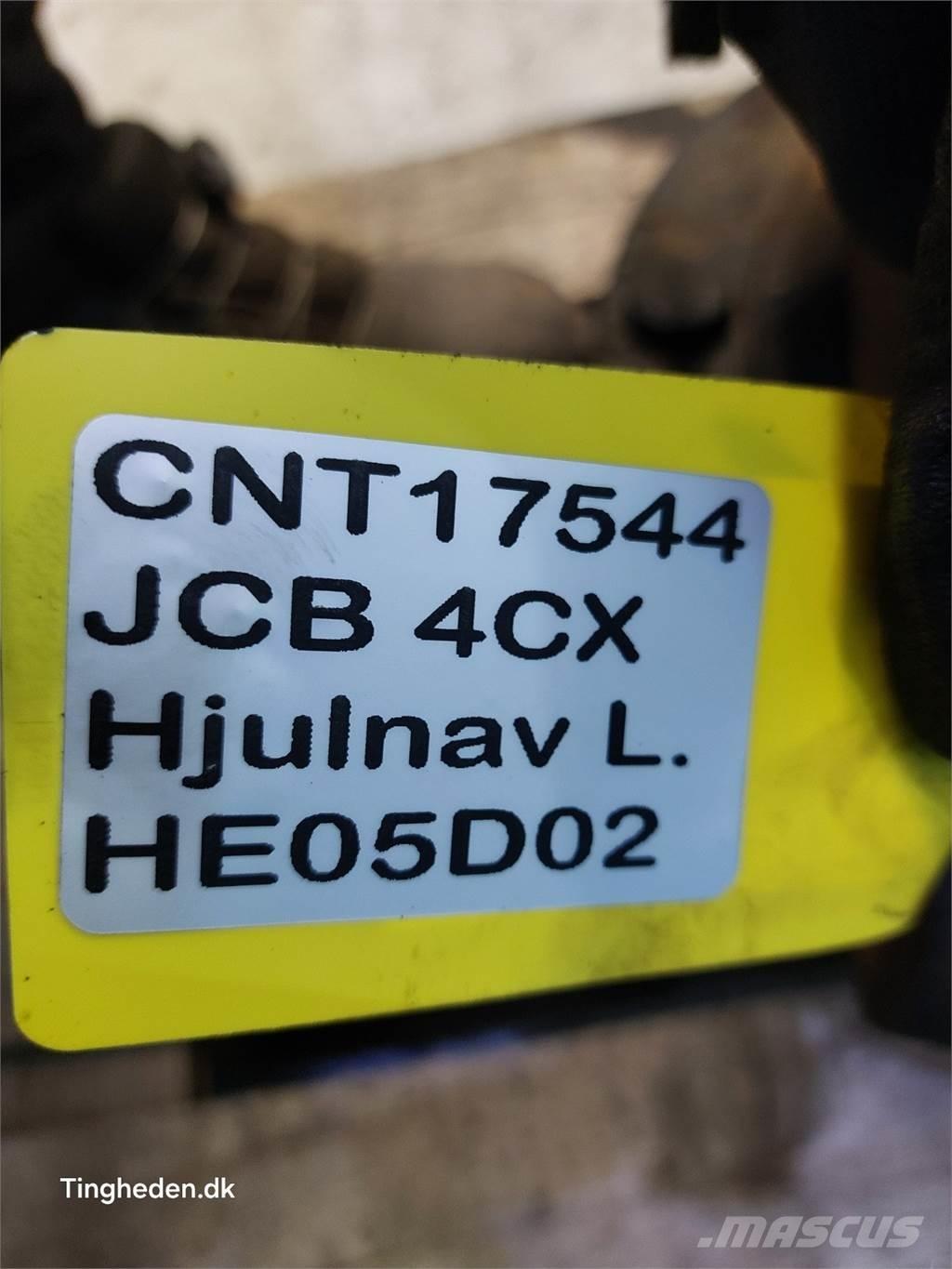 JCB 4CX Оси