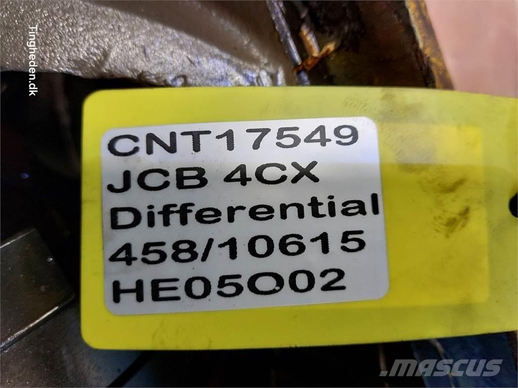 JCB 4CX Оси