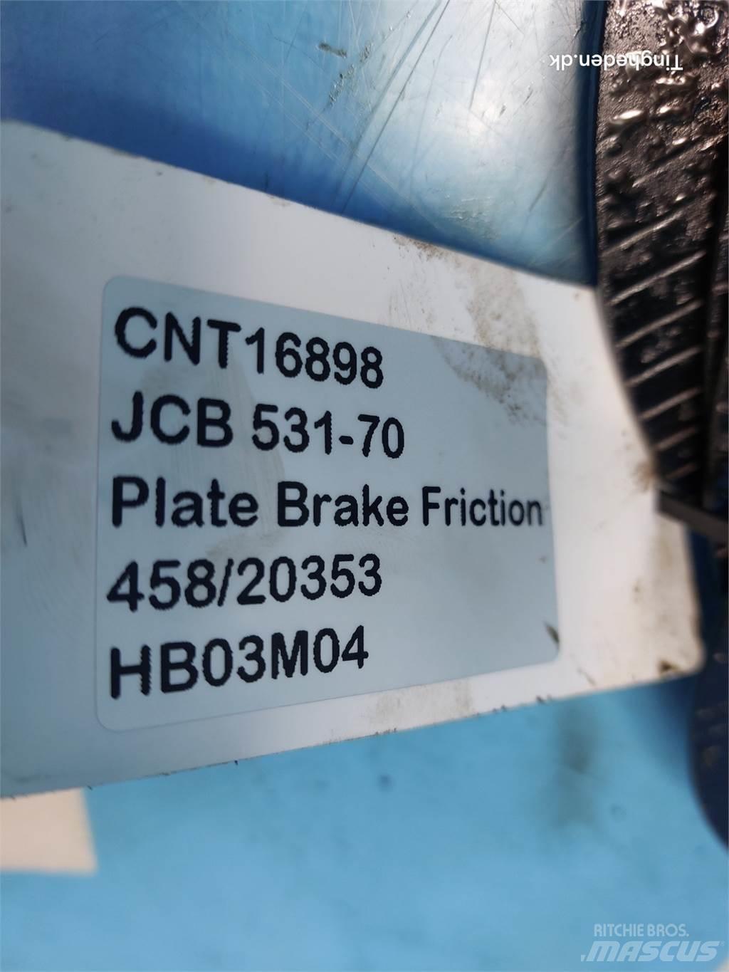 JCB 531-70 Трансмиссии и КПП