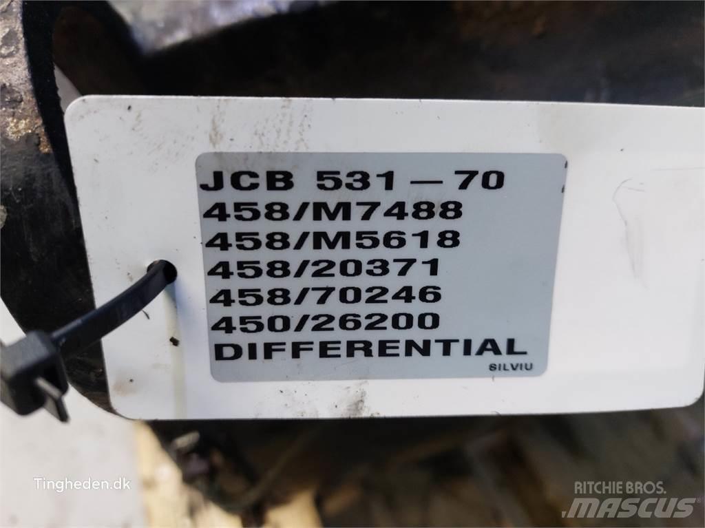 JCB 531-70 Трансмиссии и КПП