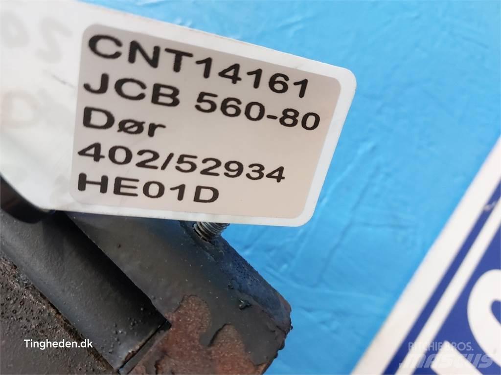 JCB 560-80 Кабины и интерьер
