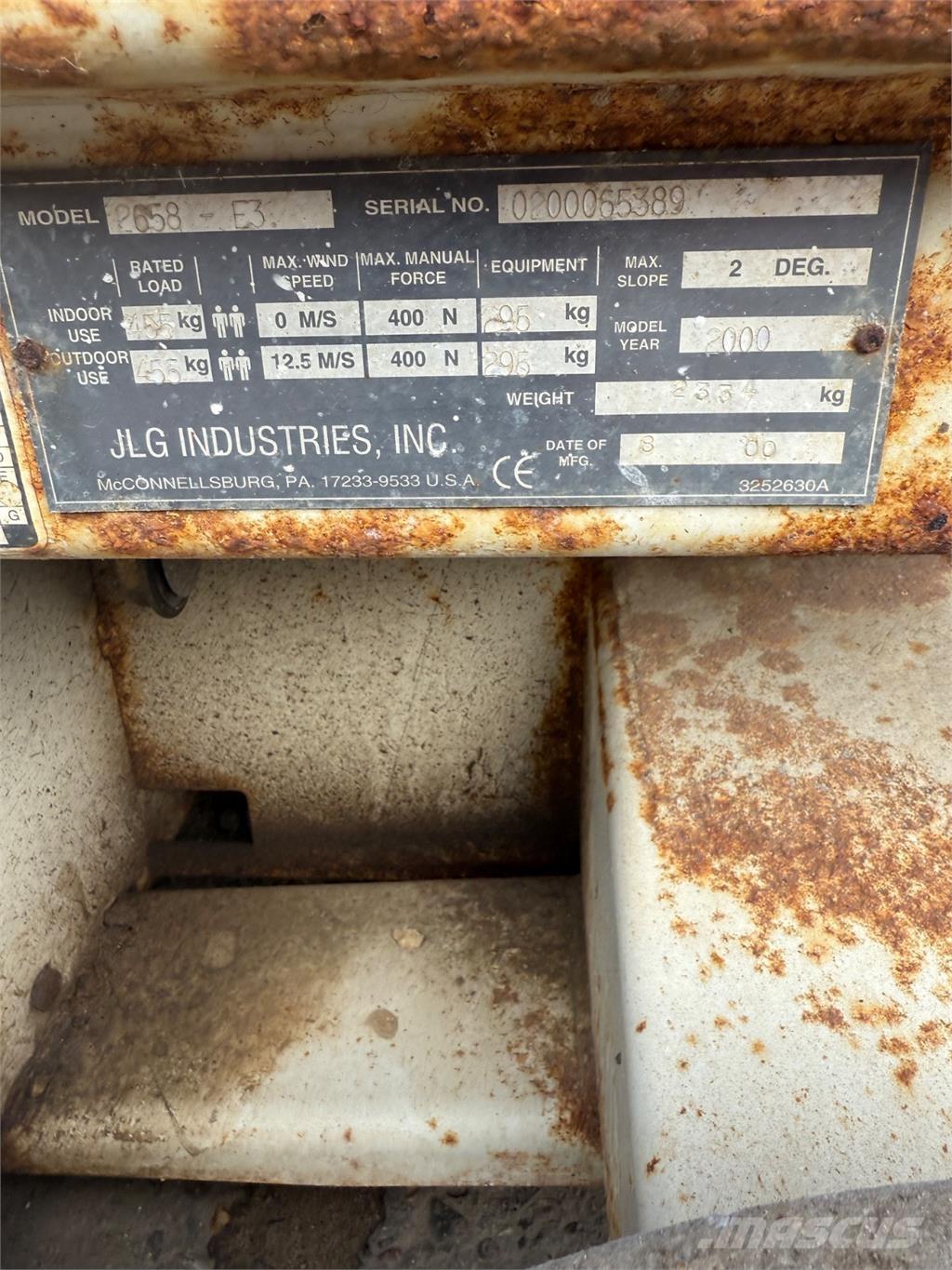 JLG GS2658 Ножничные подъемники