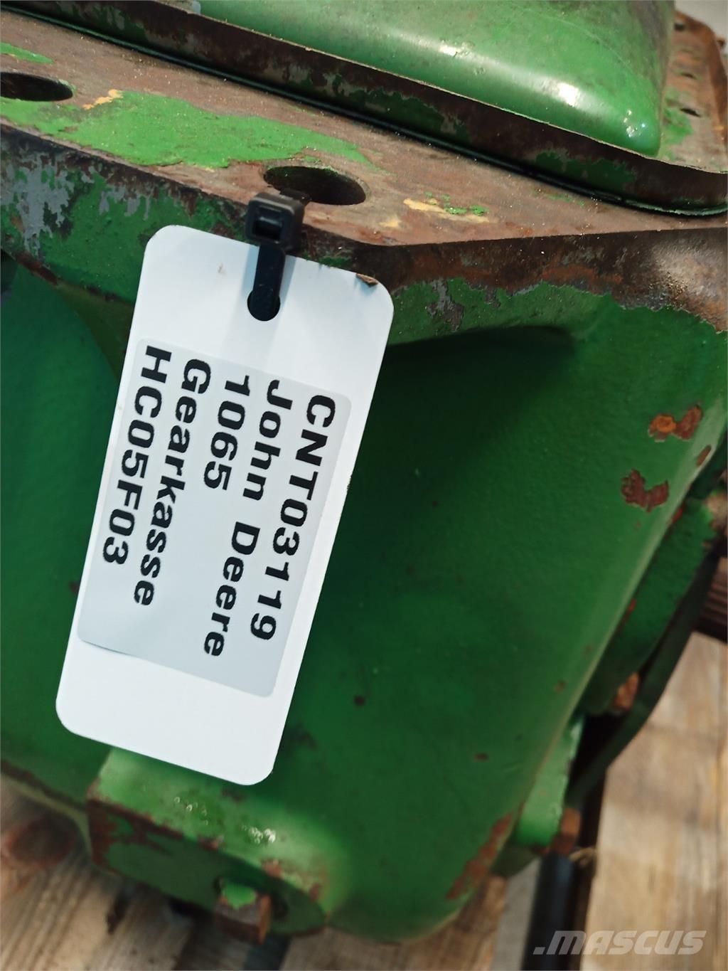 John Deere 1065 Трансмиссии