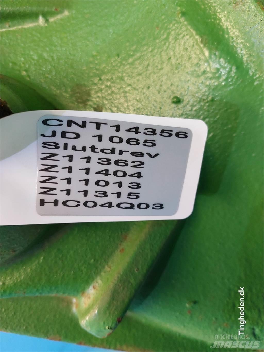 John Deere 1065 Компоненты для зерноуборочных комбайнов