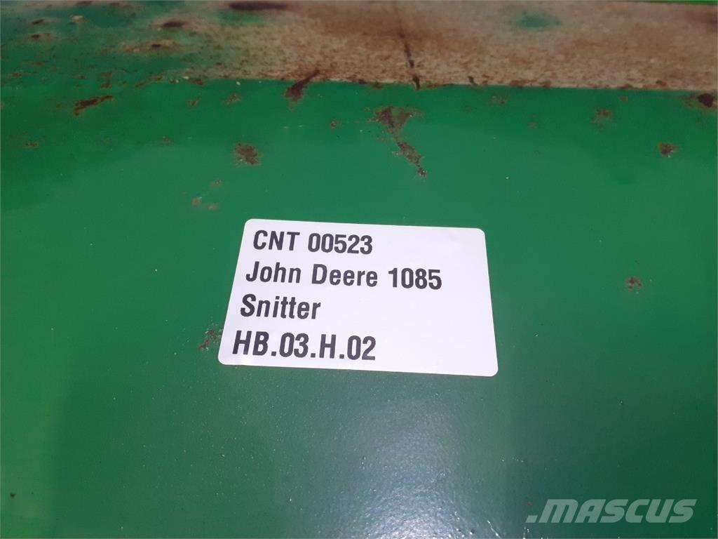 John Deere 1085 Компоненты для зерноуборочных комбайнов