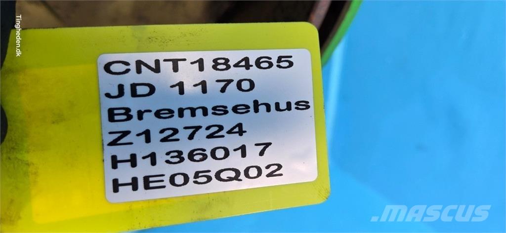 John Deere 1170 Трансмиссии