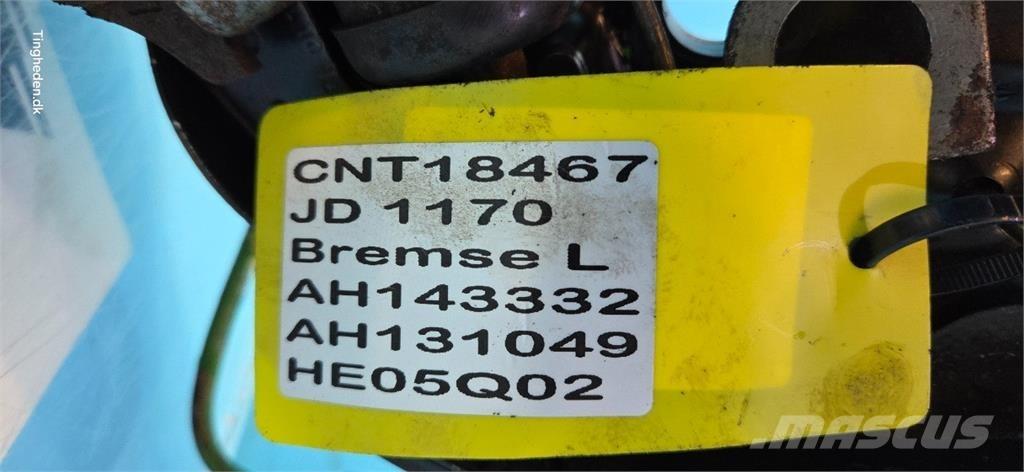 John Deere 1170 Трансмиссии