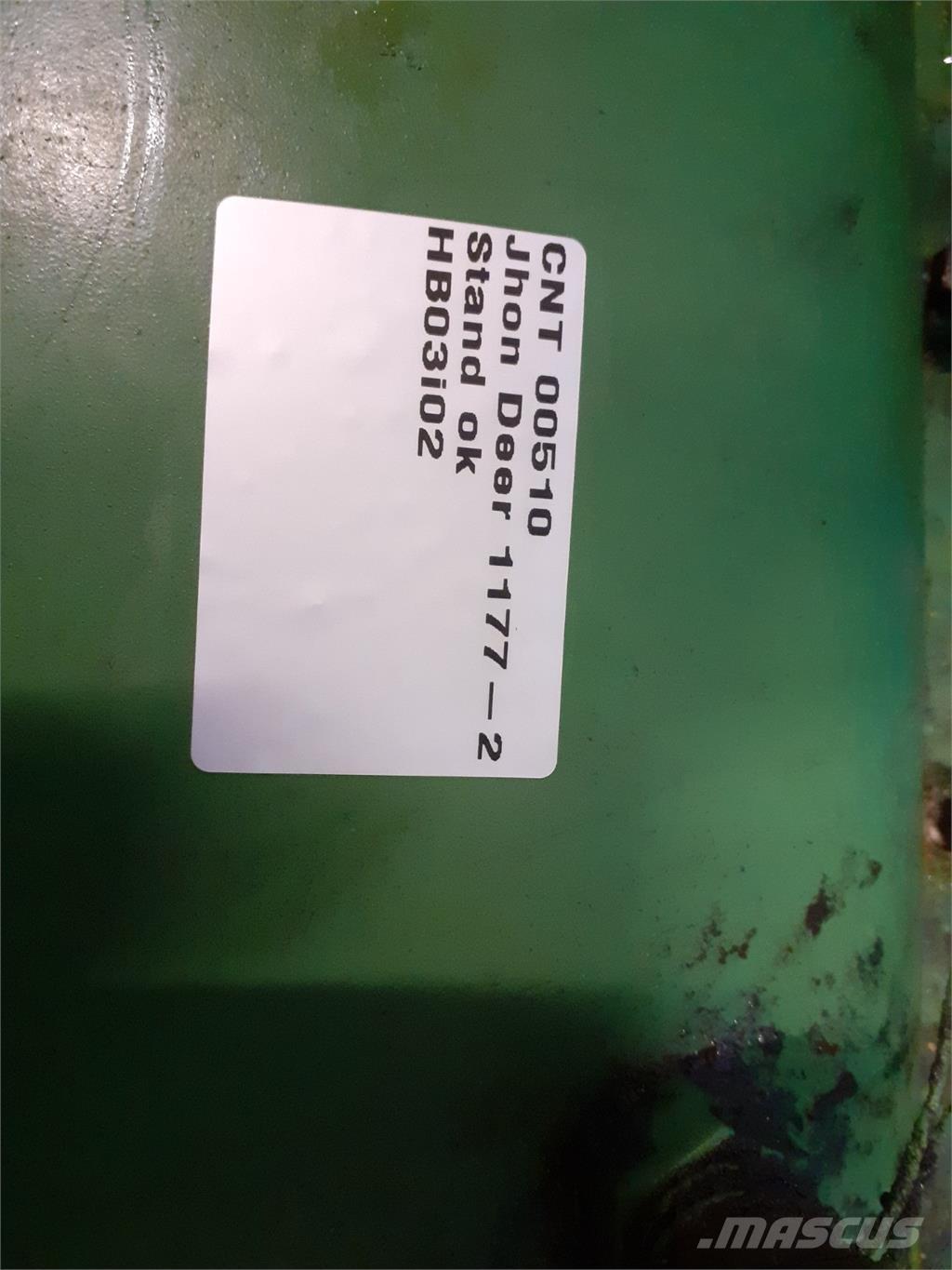 John Deere 1177 Трансмиссии