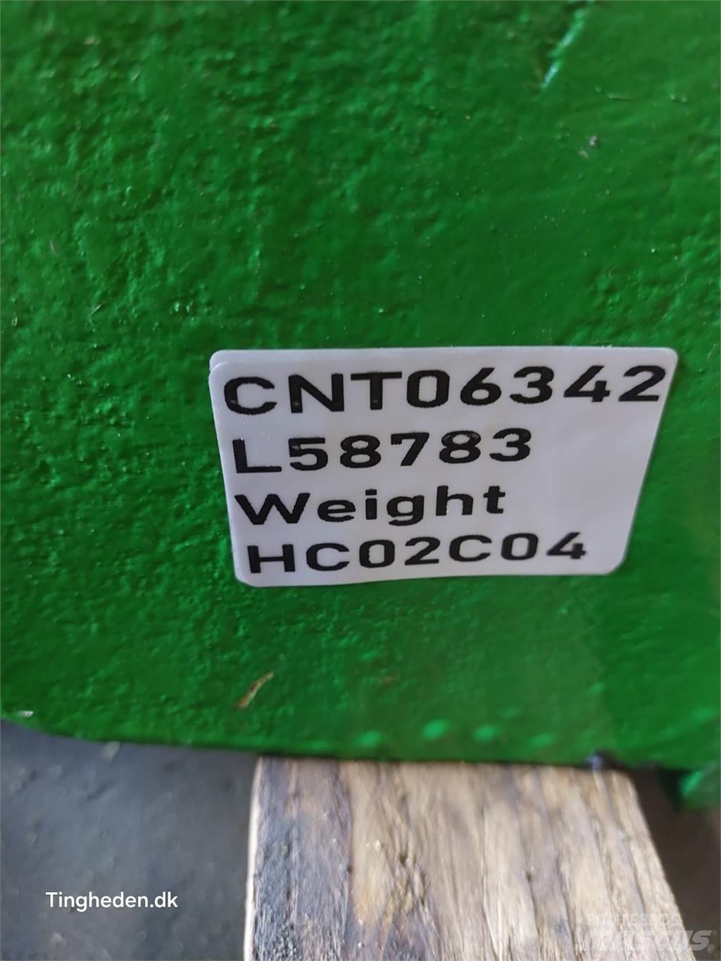 John Deere 1850 Передние весы