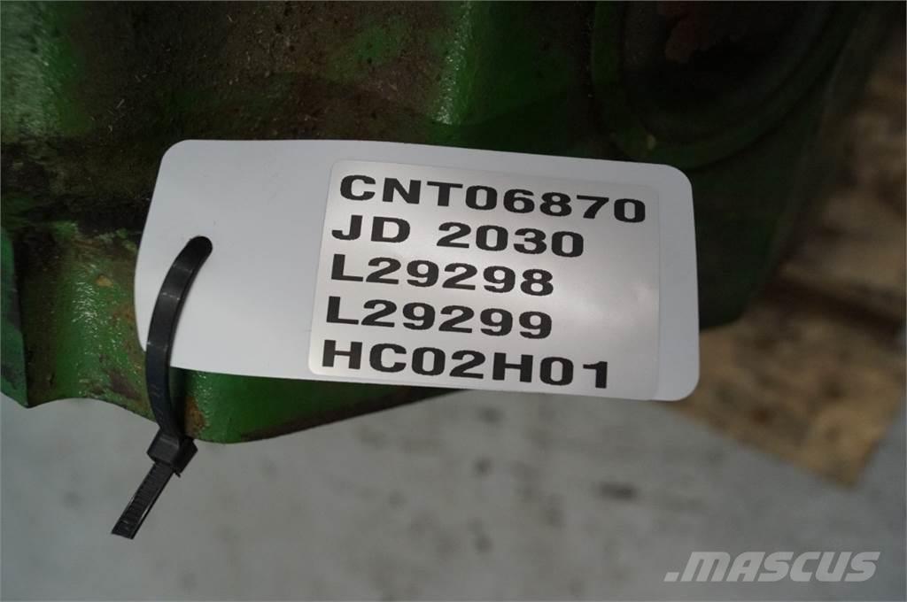 John Deere 2030 Трансмиссии