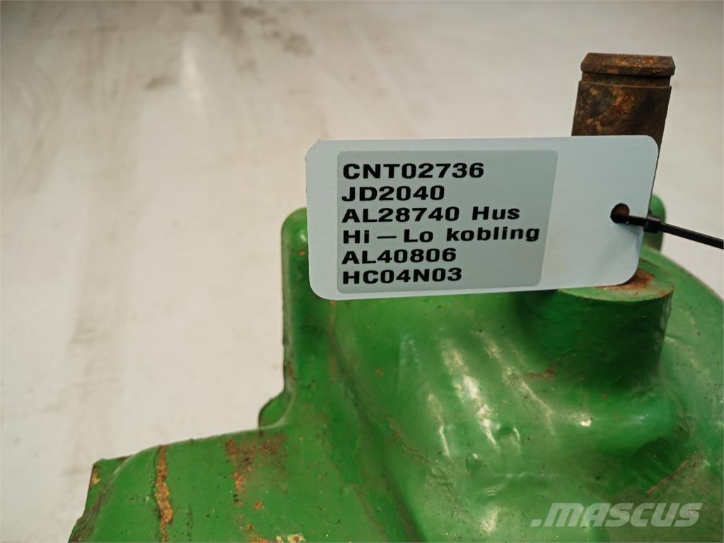 John Deere 2040 Трансмиссии