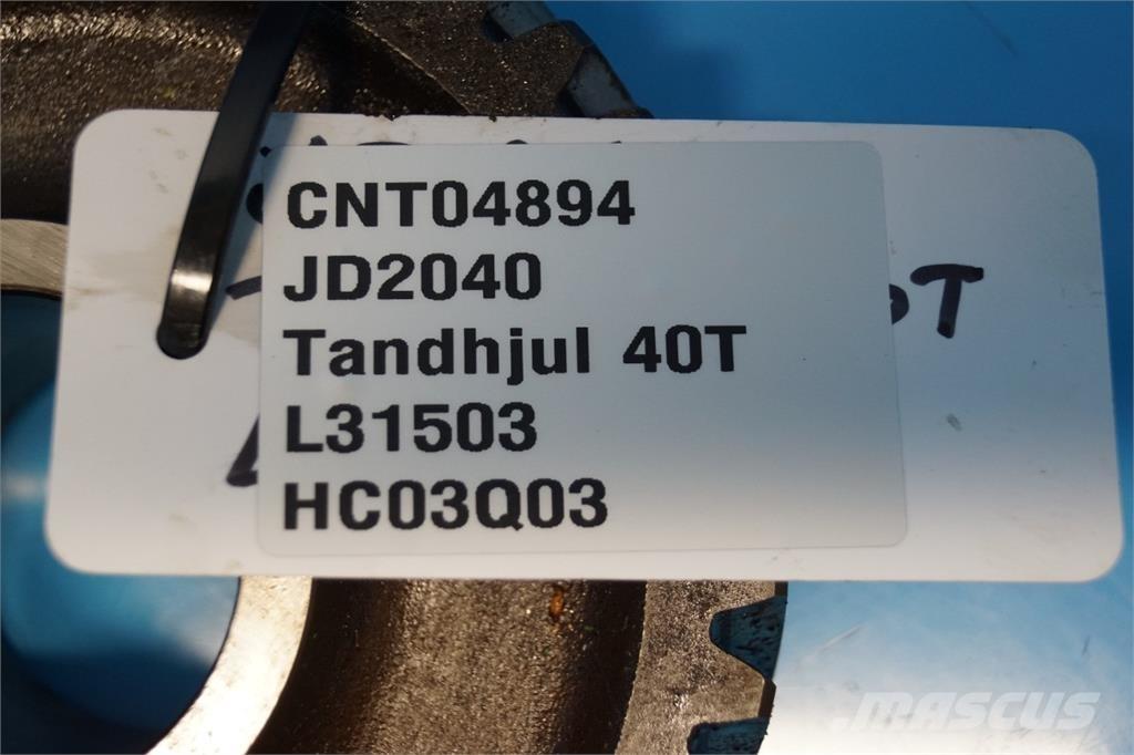 John Deere 2040 Трансмиссии