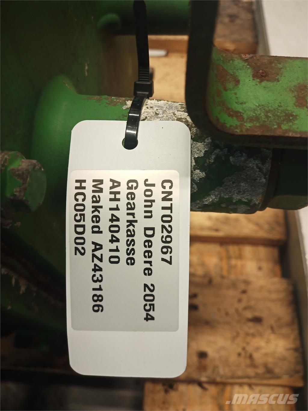 John Deere 2054 Трансмиссии