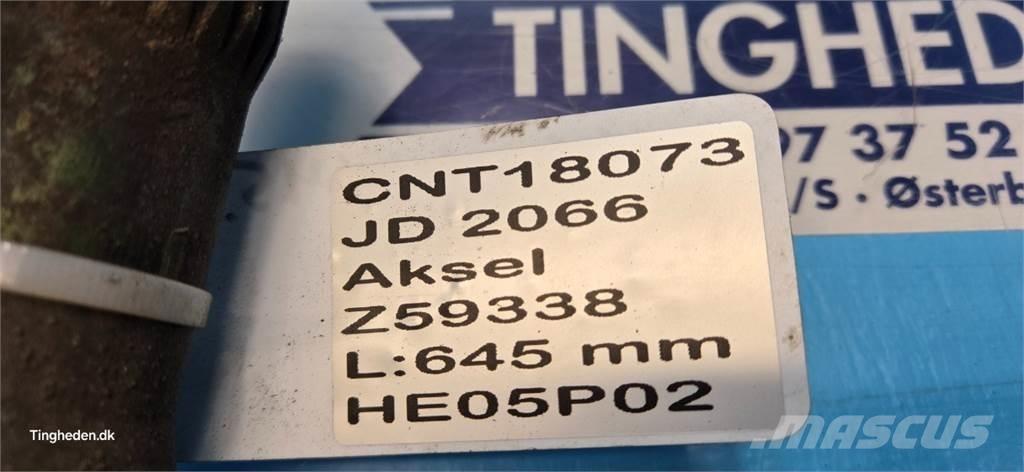 John Deere 2066 Трансмиссии