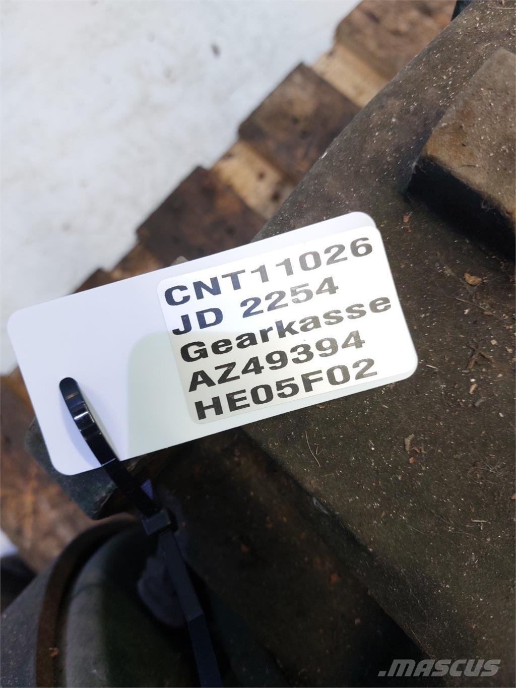 John Deere 2254 Трансмиссии