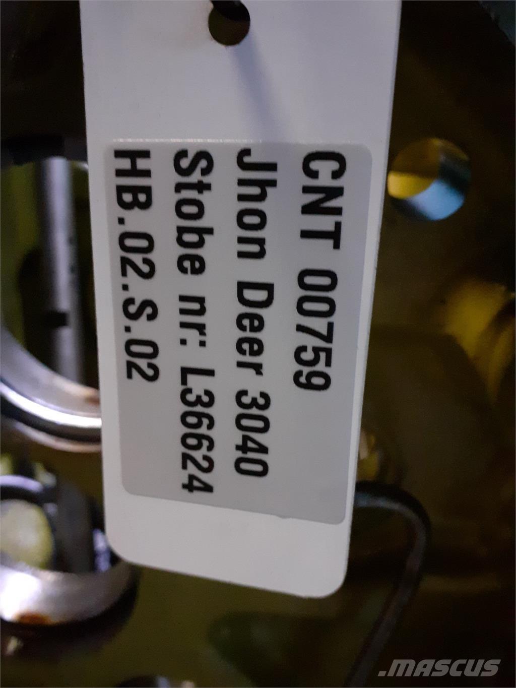 John Deere 3040 Трансмиссии