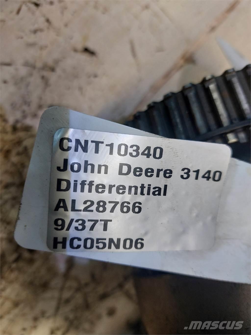 John Deere 3140 Трансмиссии